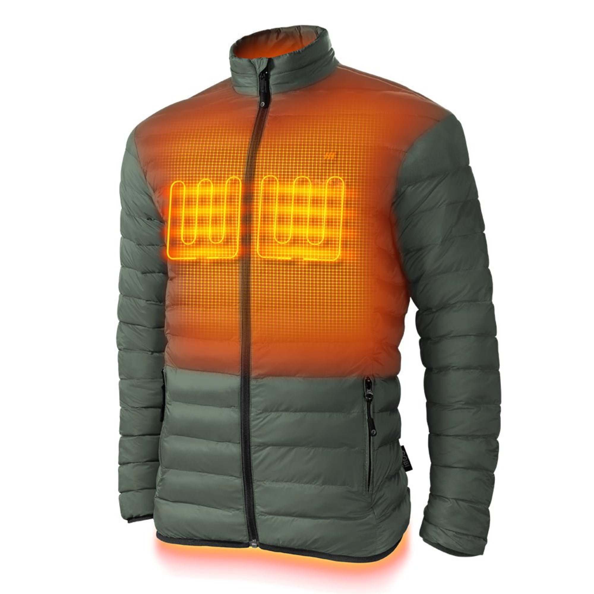 Wolf Mens Heated Jacket - Energize Trek