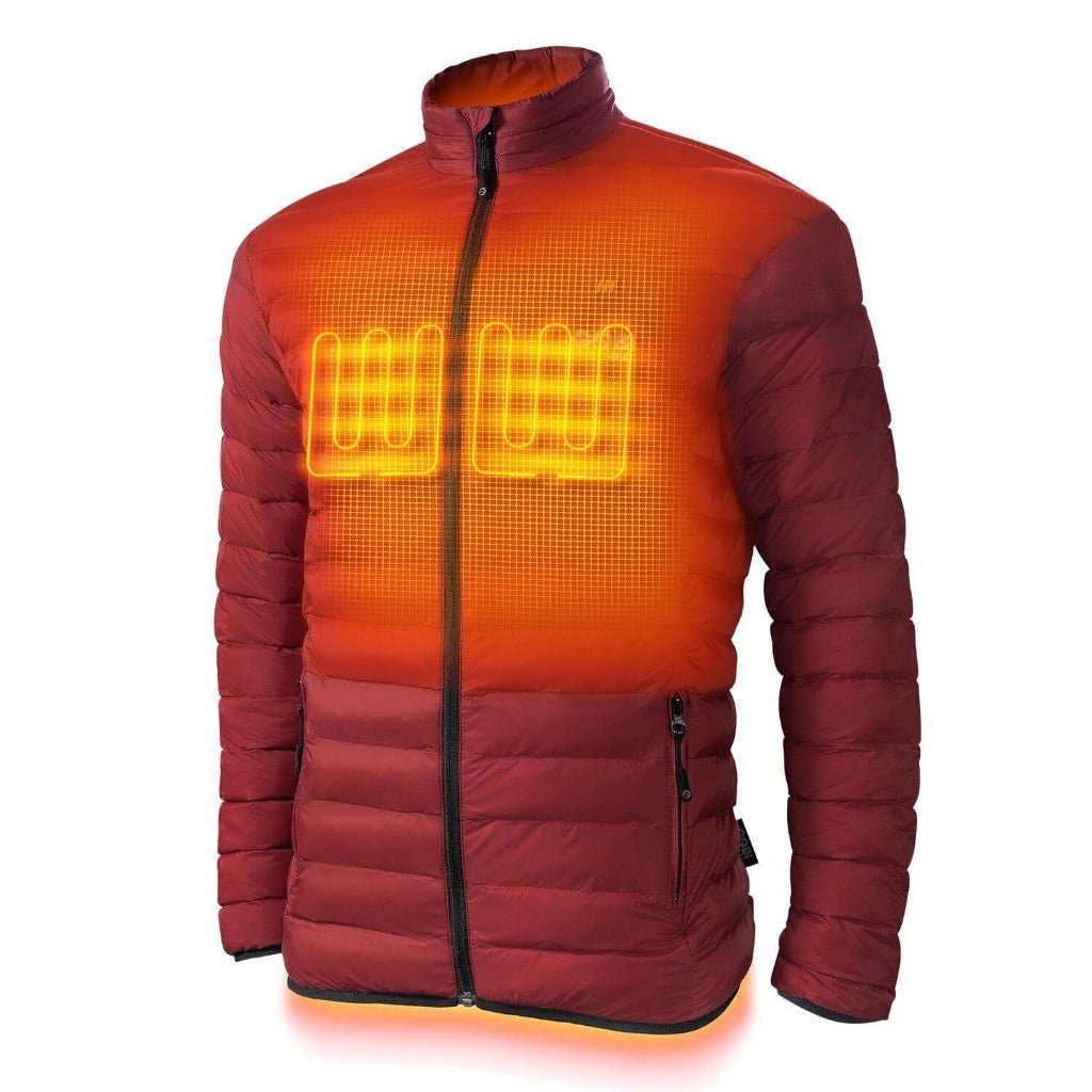 Wolf Mens Heated Jacket - Energize Trek