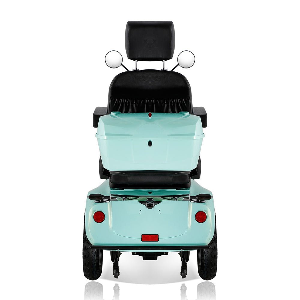 Zvg Heavy Duty 800W 60V/20AH 4-Wheel Elderly Handicap Adult Mobility Power Travel Scooter, 500LBS (SAK95736) - Energize Trek